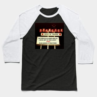 Drive In Movie Closed Baseball T-Shirt